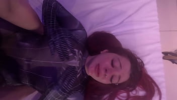 Spidergirl sucks the goo