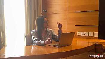 Petite office milf assfucked by bbc