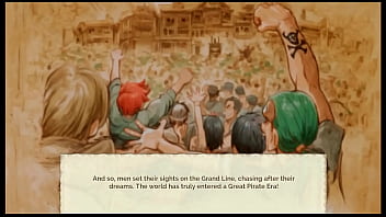 Lusty buccaneers parody hentai game ep 1 nami is exposing her naked body at night