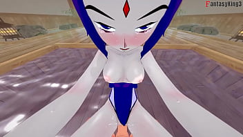 Raven bikini fucking 3 titans full & pov on sheer & fantasyking3