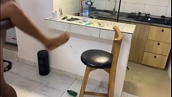 Having fun with stepsister and cum on her pussy