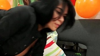 Big tits brunette dildo masturbate