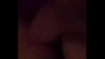 Horny young girlfriend sucking while i finger her asshole