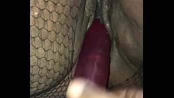 Ladywetwetamazing dildo play with realadonis