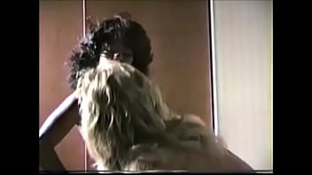 Ebony ayes and a big tit blonde rub their nice tits together for you to jerk off to