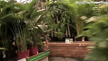 Michelle flashing her tits in public