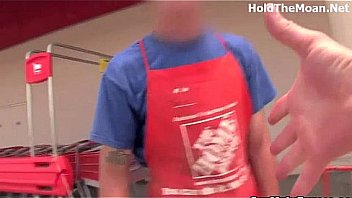 Michelle flashing her tits in public