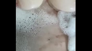 In the tub