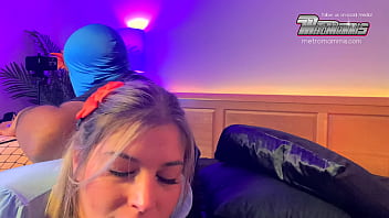 Elsa gets a hard spanking and dominated by big black bull