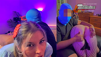 Elsa gets a hard spanking and dominated by big black bull