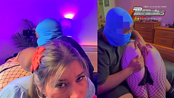 Elsa gets a hard spanking and dominated by big black bull