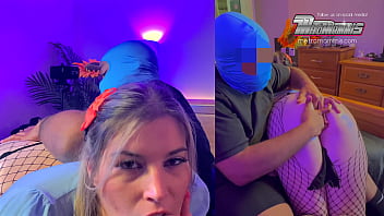 Elsa gets a hard spanking and dominated by big black bull