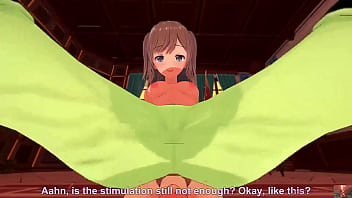 Girl sneaks into the office boss thinks it is a dream