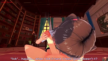 Girl sneaks into the office boss thinks it is a dream