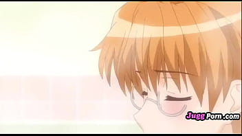 Busty orange haired girl enjoys secret sex with the housewife's stepson