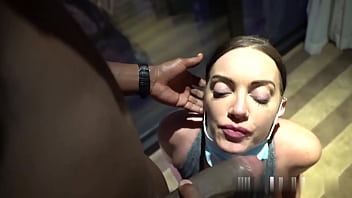 Sucking dick thorugh the mask blowdemic