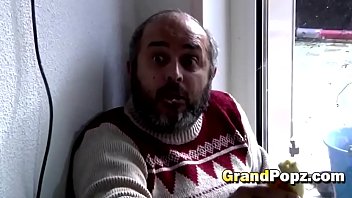 Kinky teen playing with big cock