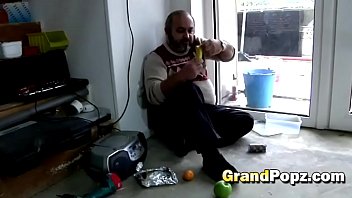 Kinky teen playing with big cock