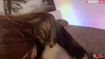 My stepmother loves to suck my dick and secretly comes for a new portion of sperm and sex