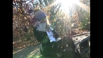 Exhibitionist blonde is looking for cock #1