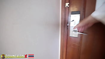 Johntronx hot sex with gorgeous asian girl in pov with deep penetration and a creampie