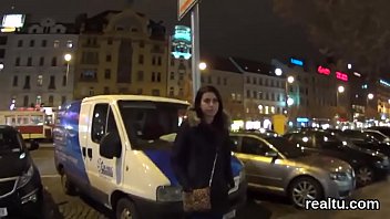 Exquisite czech chick gets tempted in the mall and penetrated in pov