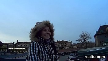 Charming czech sweetie was tempted in the supermarket and pounded in pov