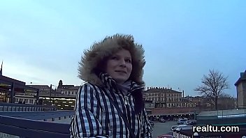 Charming czech sweetie was tempted in the supermarket and pounded in pov