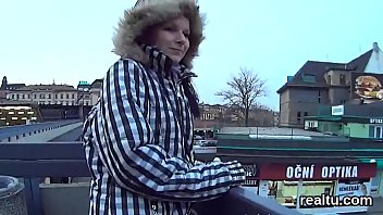 Charming czech sweetie was tempted in the supermarket and pounded in pov