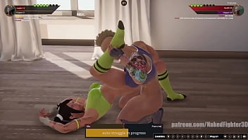 Mo vs francine nf3d femdom combat sexfight