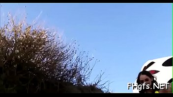 Hot chick is having steamy sex