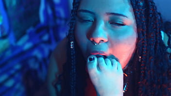 Bratty footjob training & foot worship