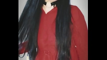 Lammy pixel lady in red