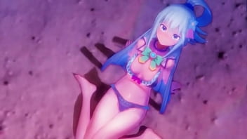 Mmd aqua siendo follada sin parar