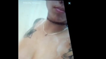 Sexy latina shower tease