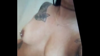 Sexy latina shower tease