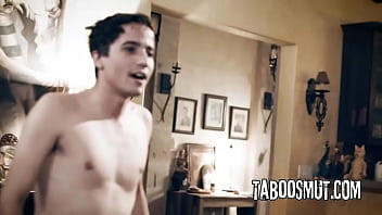 Jealous stepson fucks blonde stepmom to spite stepdad Jealous stepson fucks blonde stepmom to spite stepdad