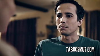 Jealous stepson fucks blonde stepmom to spite stepdad