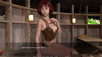 The lust city #24 short hair red head begs me for my big white cock