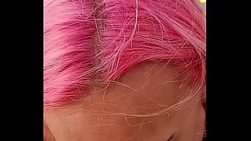 Almost caught while she sucked my cock