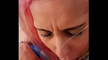 Almost caught while she sucked my cock