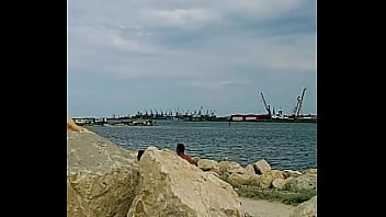 Almost caught while she sucked my cock