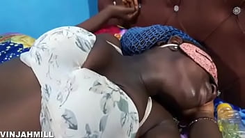 Licking ebony black pussy till orgasm