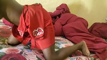 Shaved black wet pussy