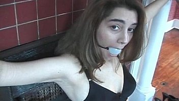 Kinky dude tied sexy brunette kylie