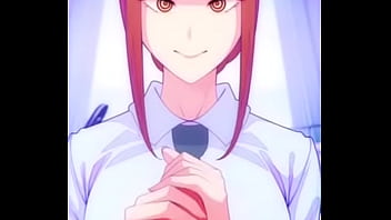 Handjob by sexy anime girl