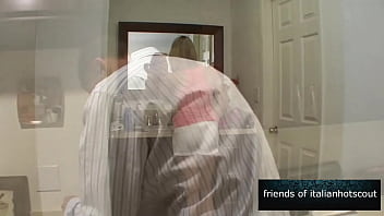 Gorgeous blonde girl fucking with her boyfriend