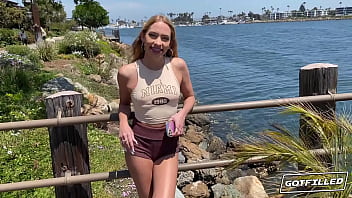 Got filled cumming in n out of blonde babe khloe kapri