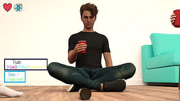 Elmwood university #18 truth or dare gets naught small tits blonde college girl loves neck kisses