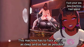 Strap on futanari joi